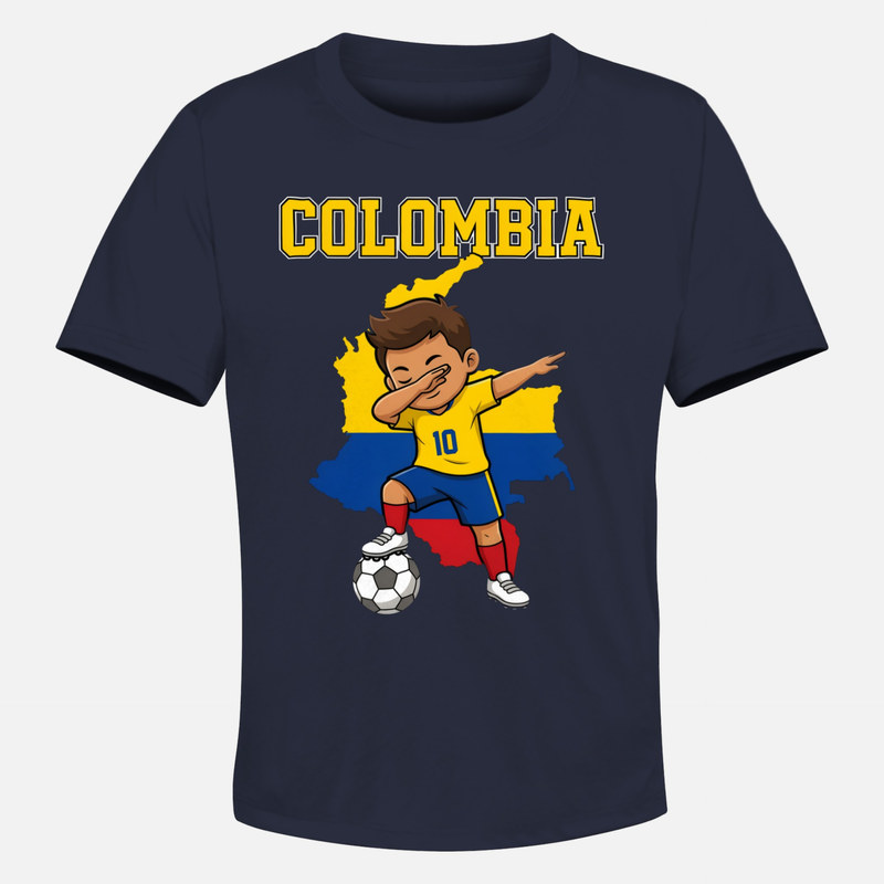 T-shirts: Colombia Dab Football Enfant