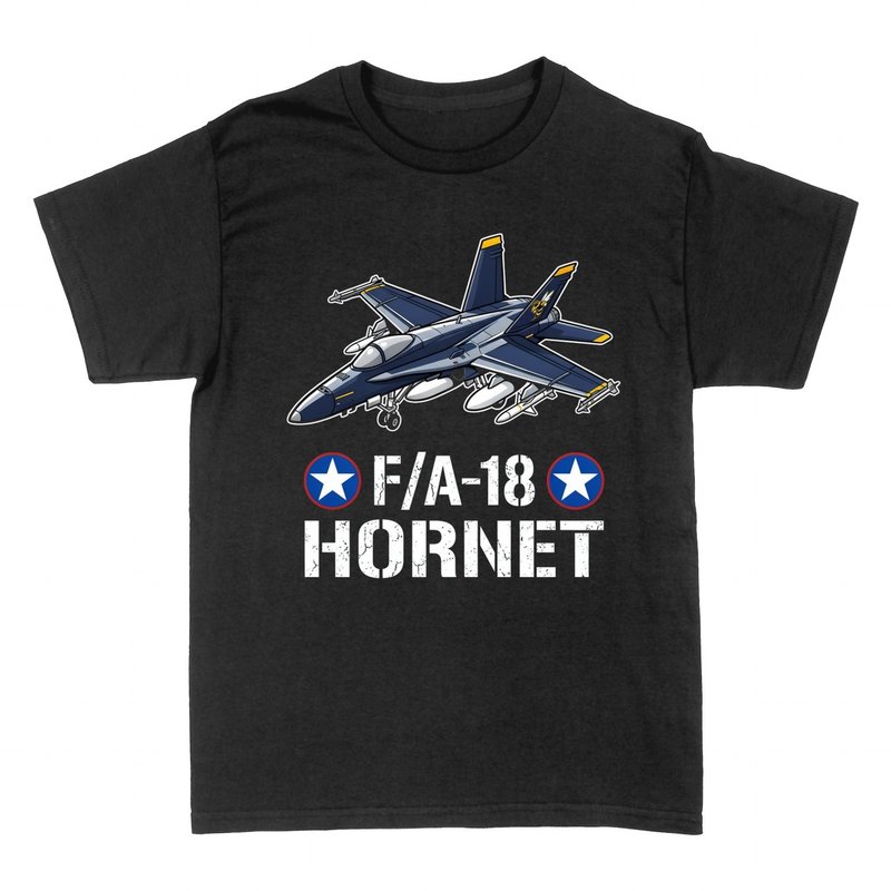 T-shirts: F/A-18 Hornet Pilote de Chasse