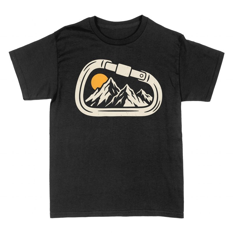 T-shirts: Mousqueton Montagne Escalade