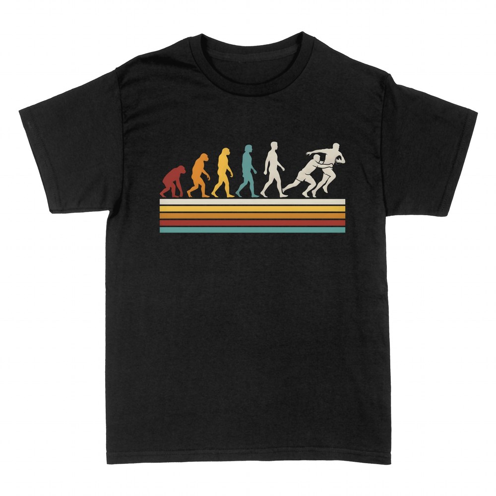 T-shirts: &Eacute;volution du Rugby R&eacute;tro Vintage