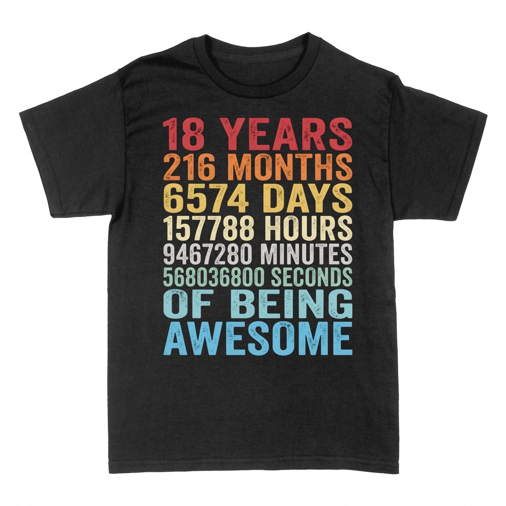 T-shirts: 18 Ans - Le Compte &agrave; Rebours &Eacute;pique