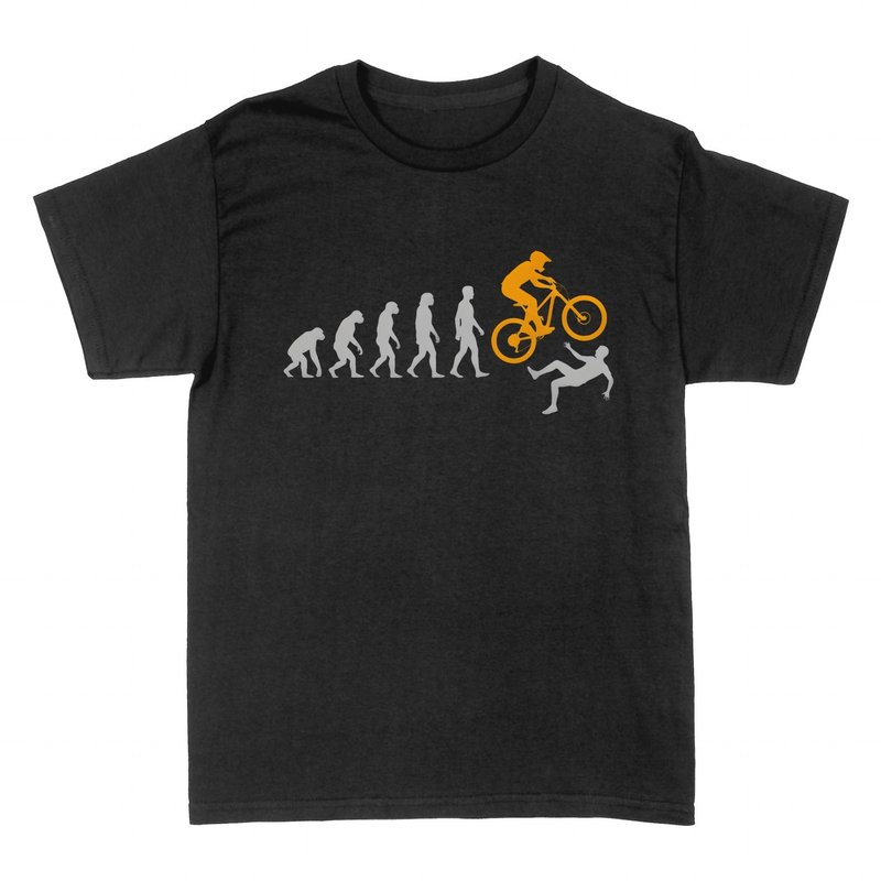 T-shirts: &Eacute;volution du Cycliste de Montagne