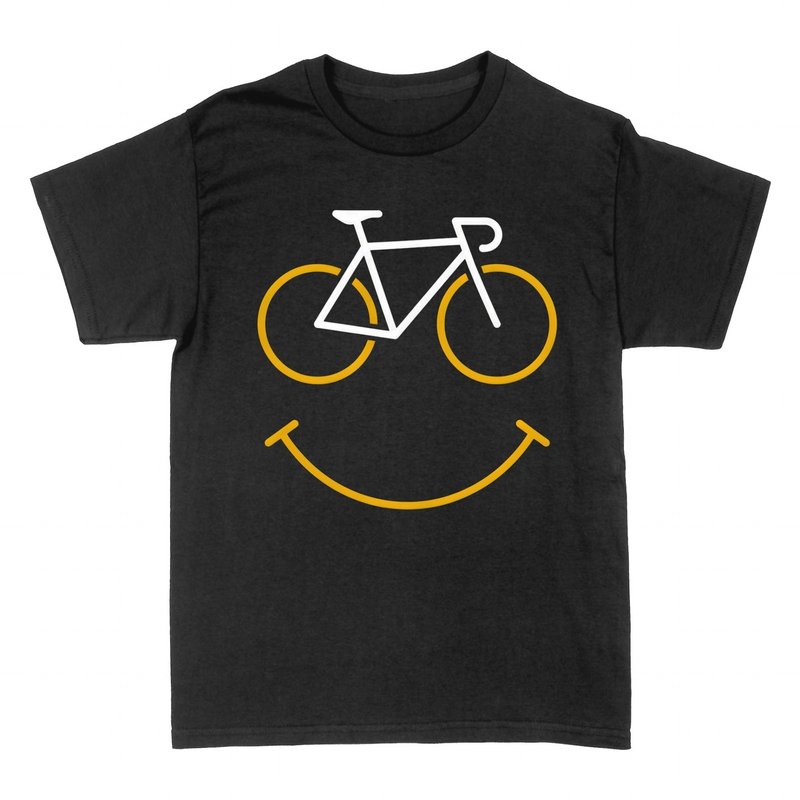 T-shirts: V&eacute;lo Sourire Cycliste Heureux