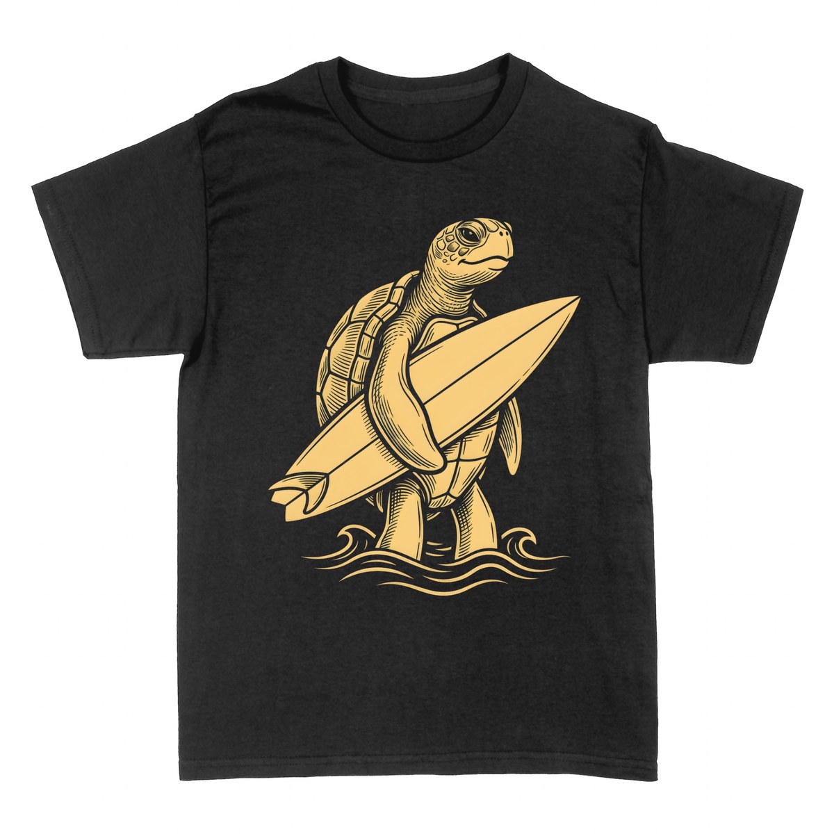 T-shirts: Tortue Surfeuse &mdash; L'&Acirc;me des Vagues