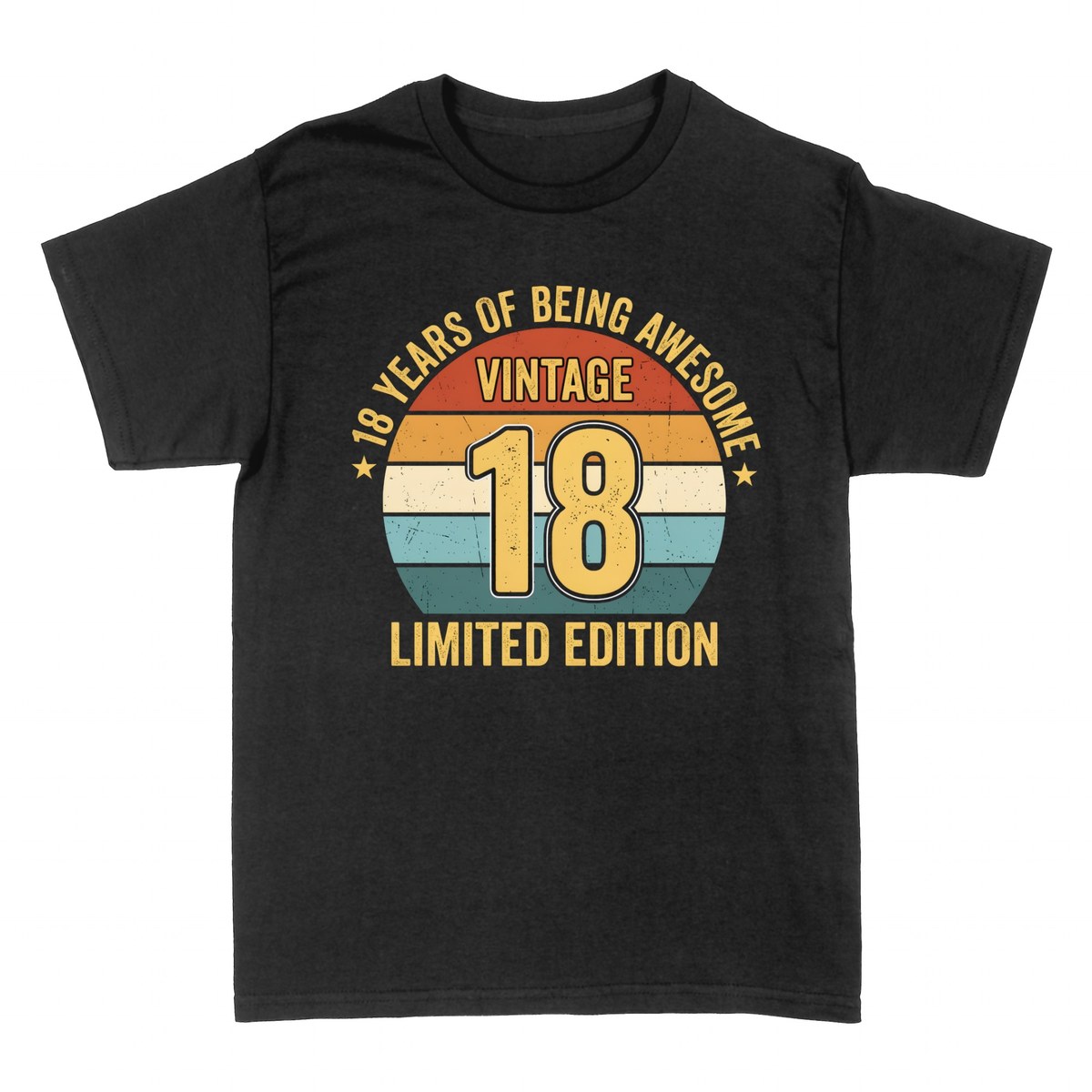 T-shirts: 18e Anniversaire Vintage Limited Edition