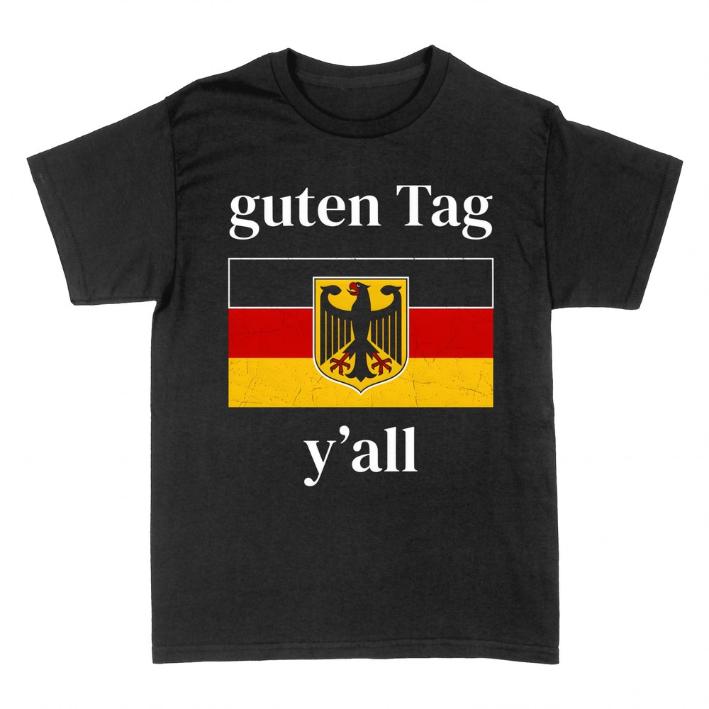 T-shirts: Guten Tag Y'all - Humour Culturel Allemand