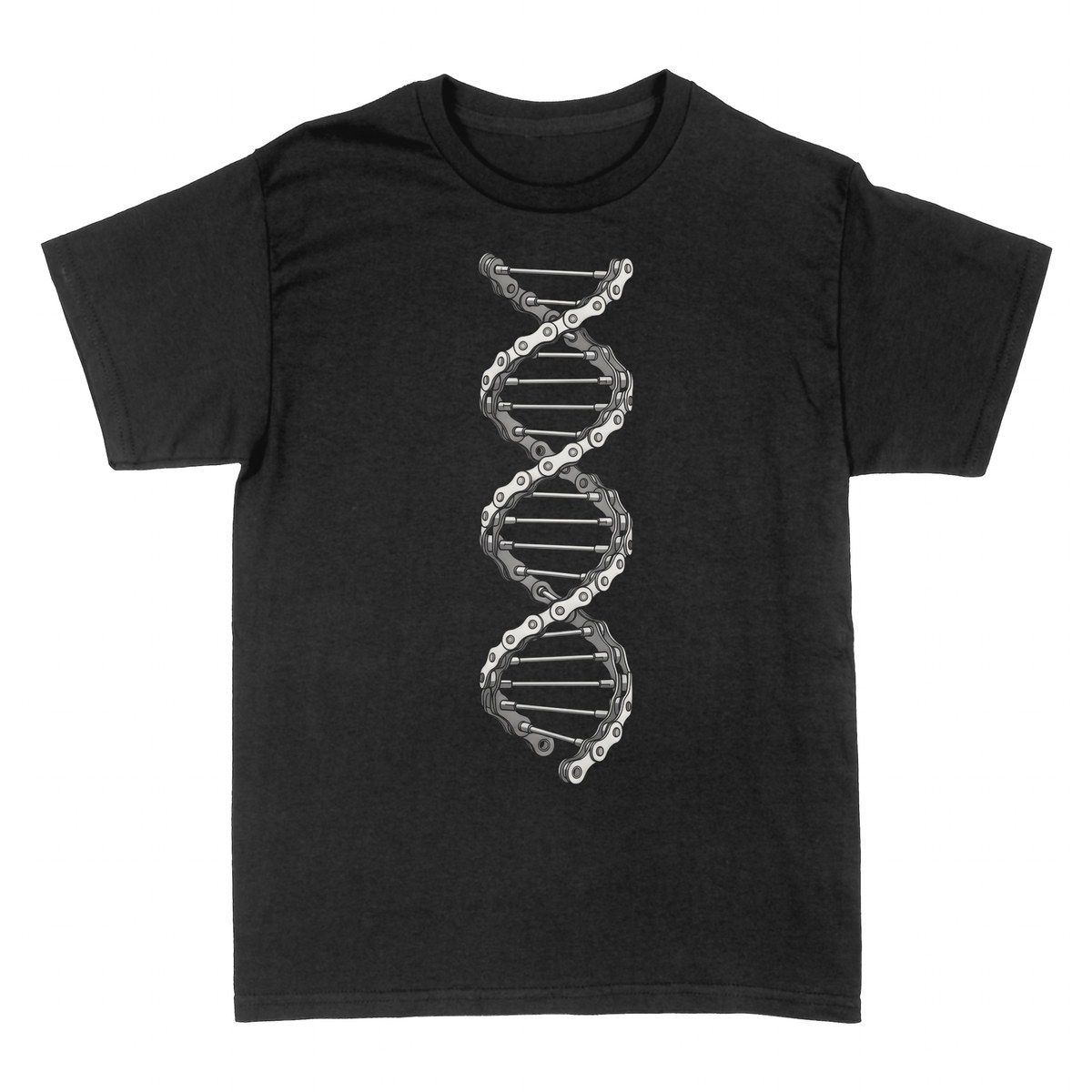 T-shirts: ADN du Cycliste - Double H&eacute;lice en Cha&icirc;ne