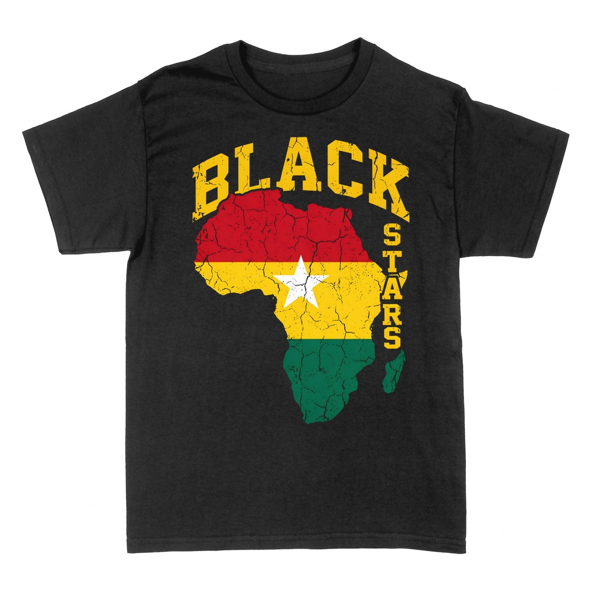 T-shirts: Black Stars du Ghana &mdash; Fiert&eacute; du Football Africain