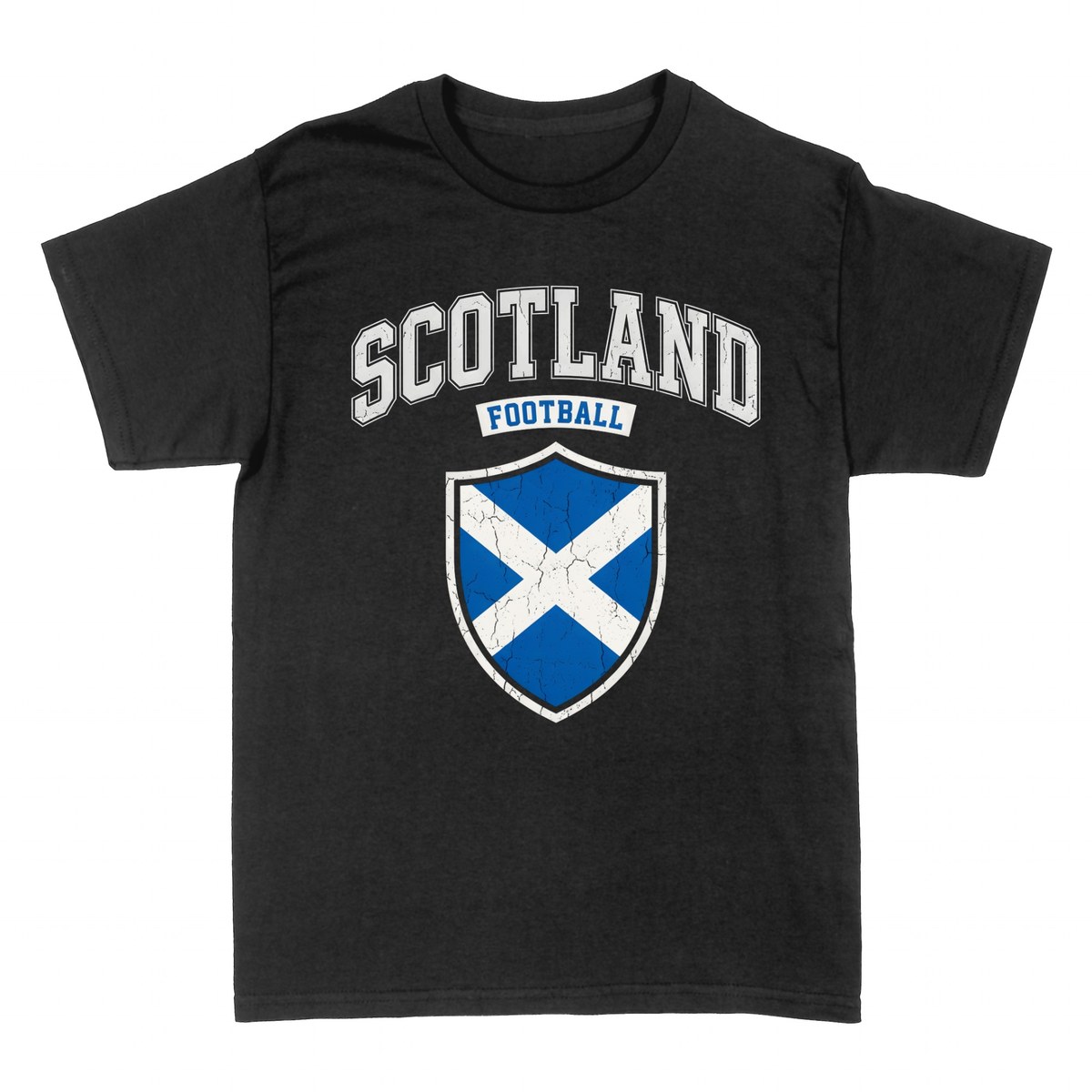 T-shirts: &Eacute;cosse Football Blason Vintage