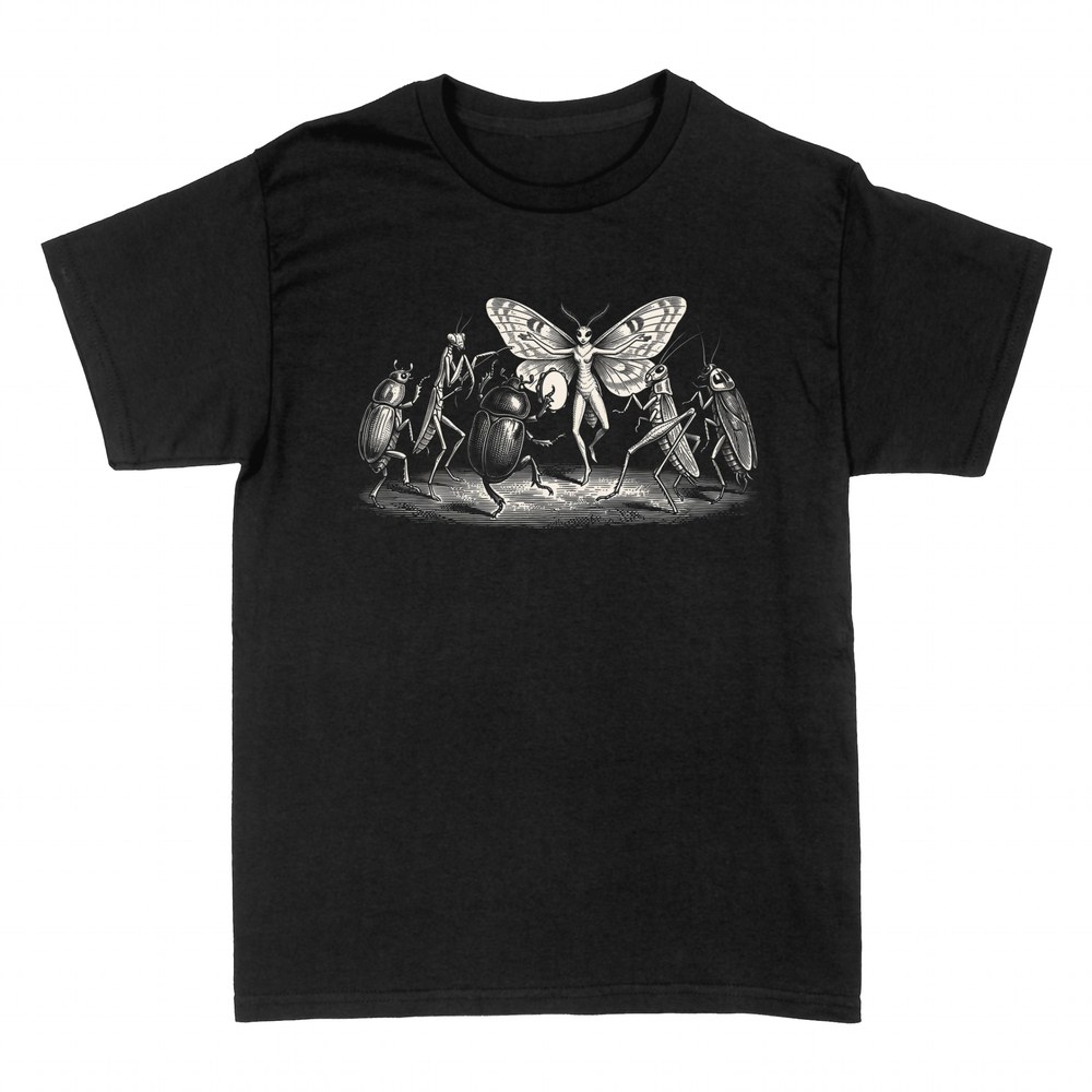 T-shirts: Insectes Danseurs - Gravure Vintage