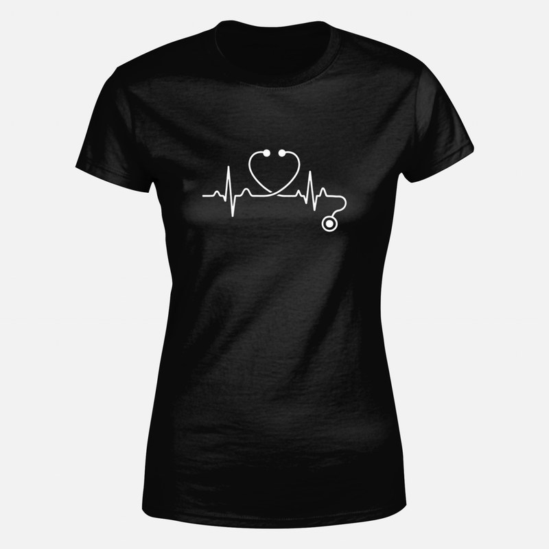 T-shirts: Infirmi&egrave;re C&oelig;ur et Rythme Cardiaque