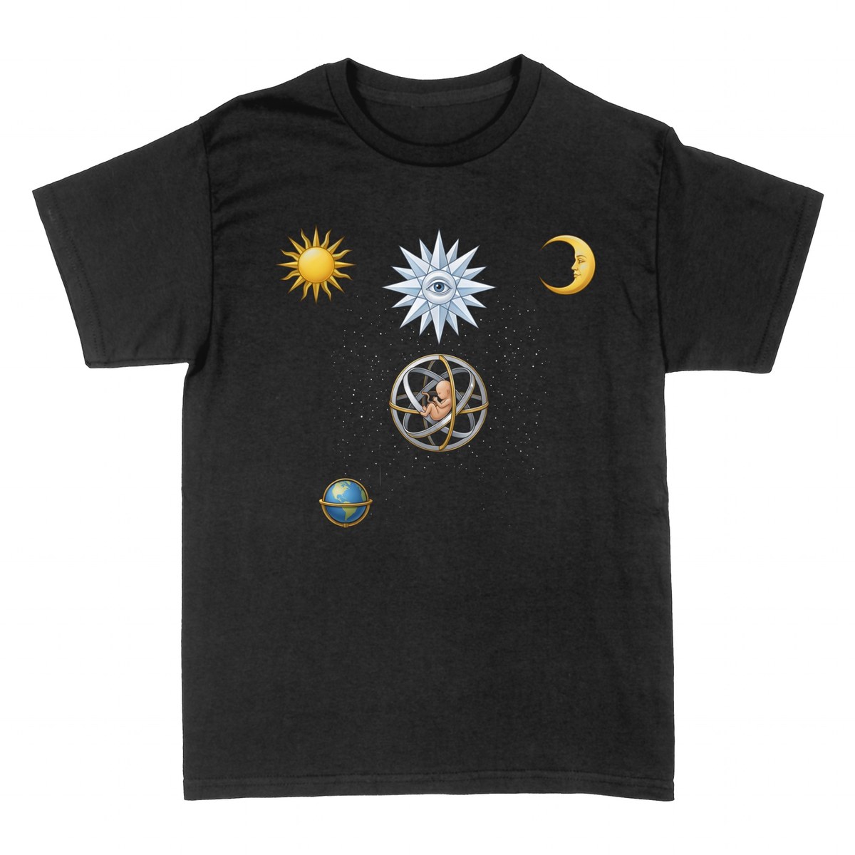 T-shirts: Franc-ma&ccedil;onnerie &OElig;il Omniscient Symboles.