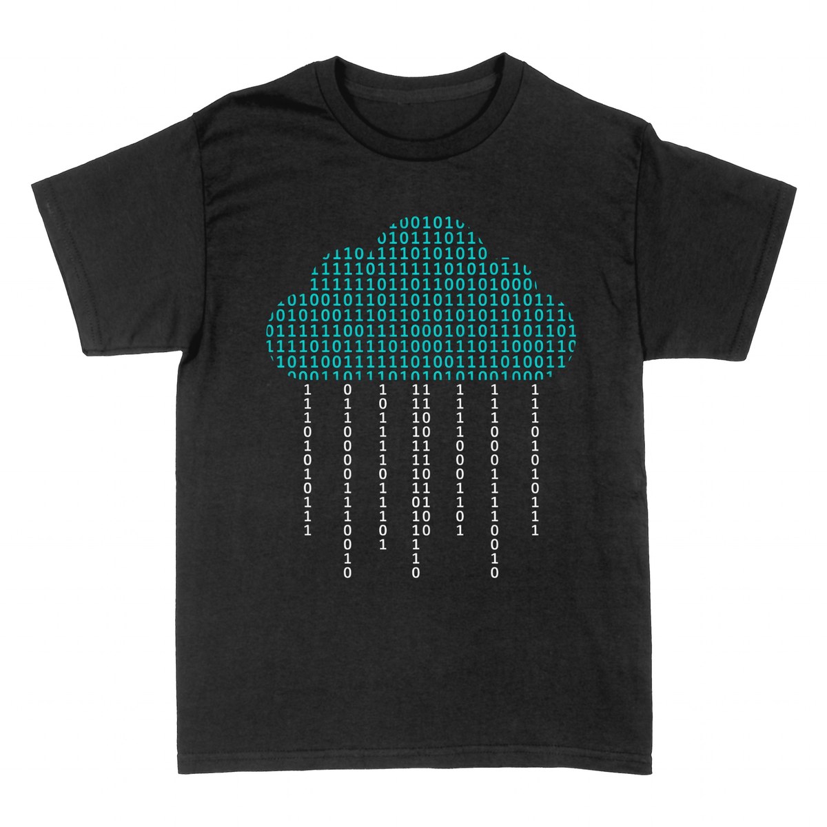 T-shirts: Nuage de Pluie Binaire