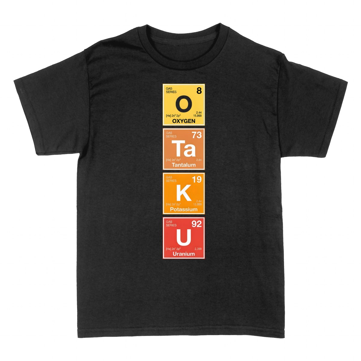 T-shirts: Otaku Tableau P&eacute;riodique