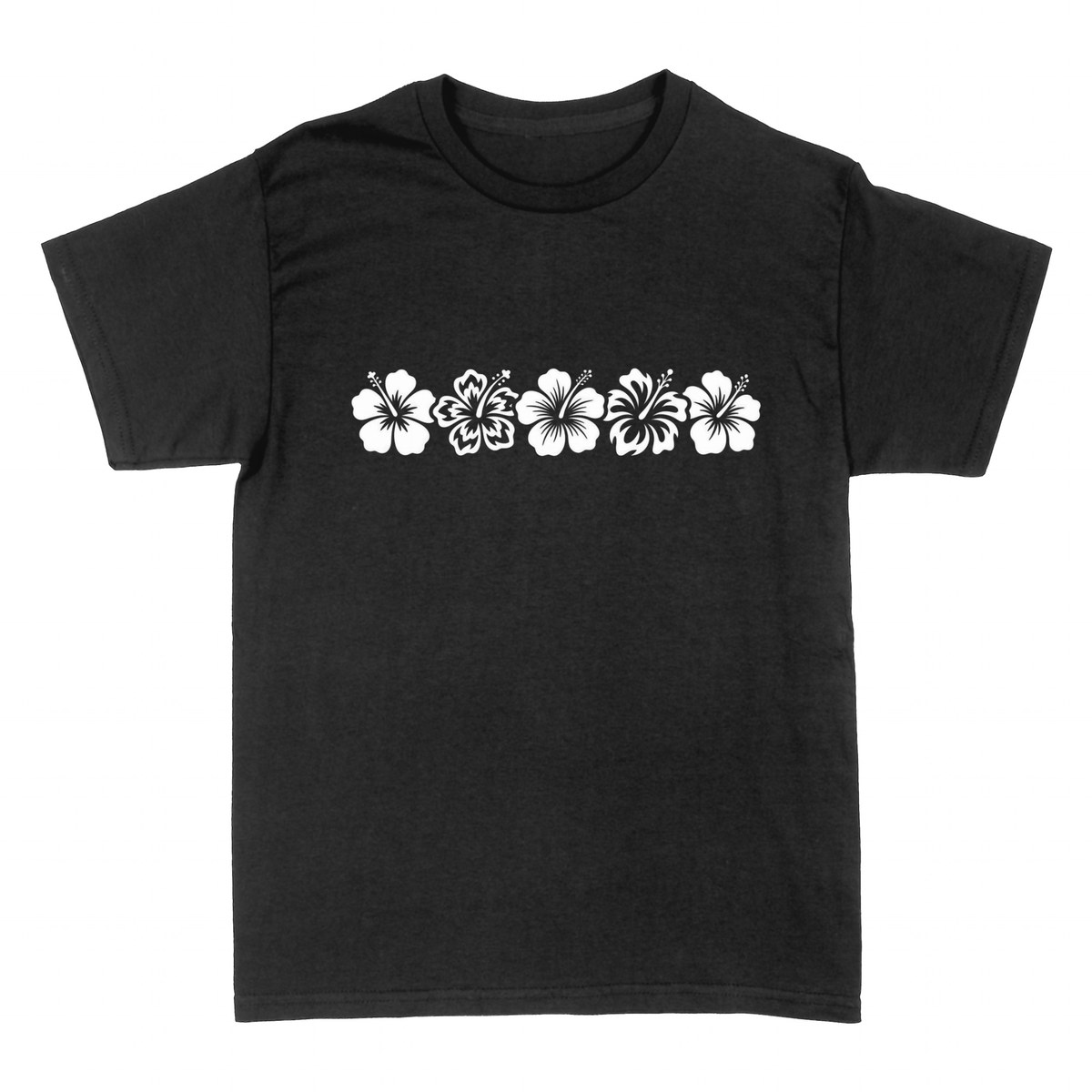 T-shirts: Fleurs d'Hibiscus Hawa&iuml;ennes