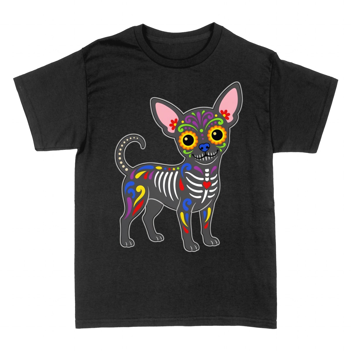 T-shirts: Chihuahua Jour des Morts
