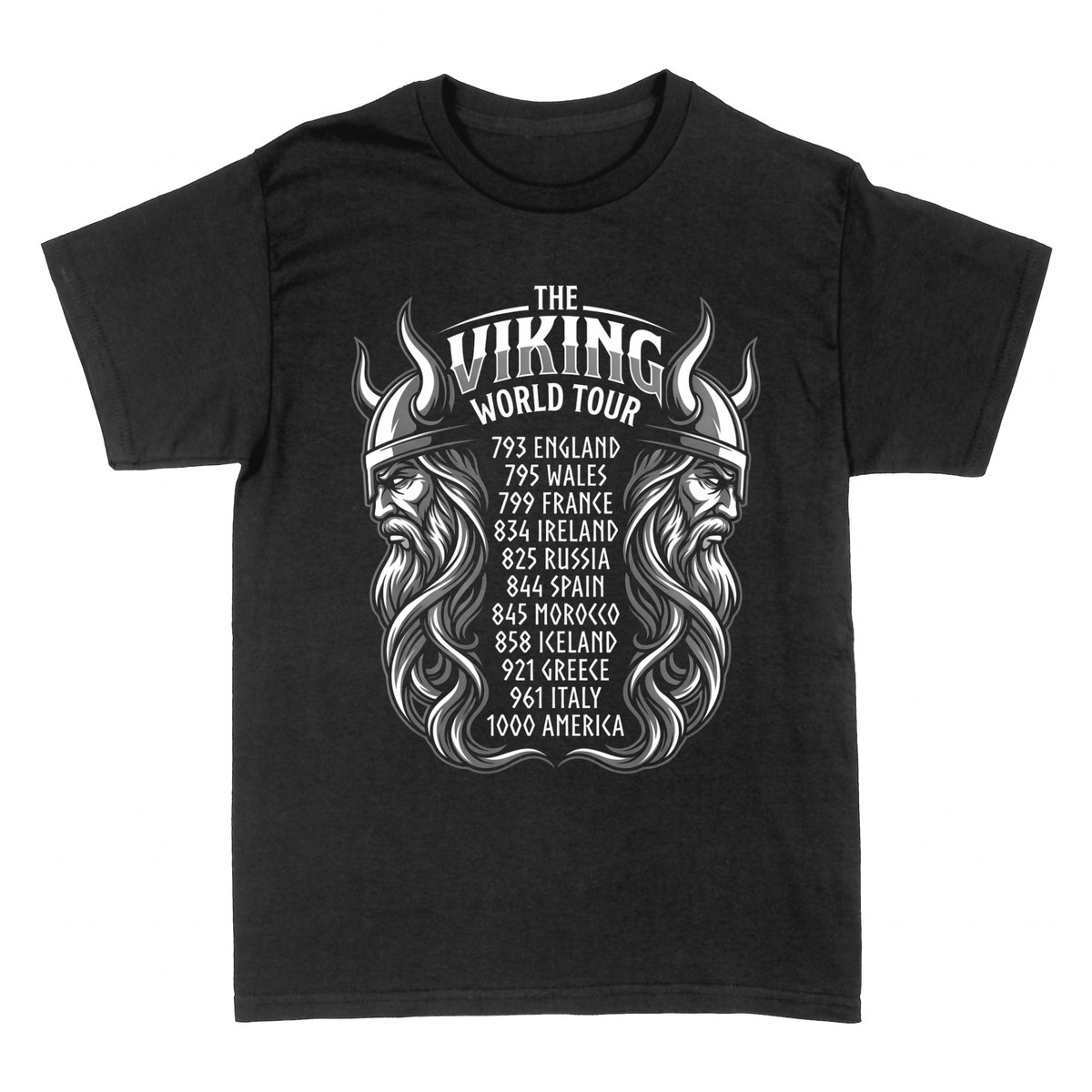 T-shirts: Viking World Tour &mdash; La Grande Tourn&eacute;e.