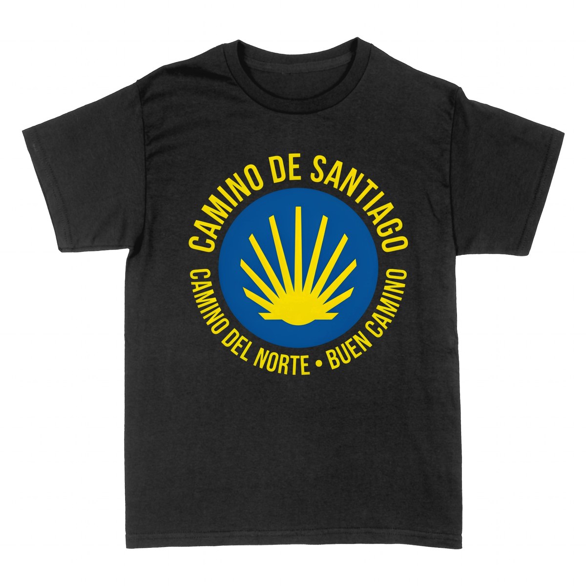 T-shirts: Coquille du P&egrave;lerin Chemin de Saint-Jacques