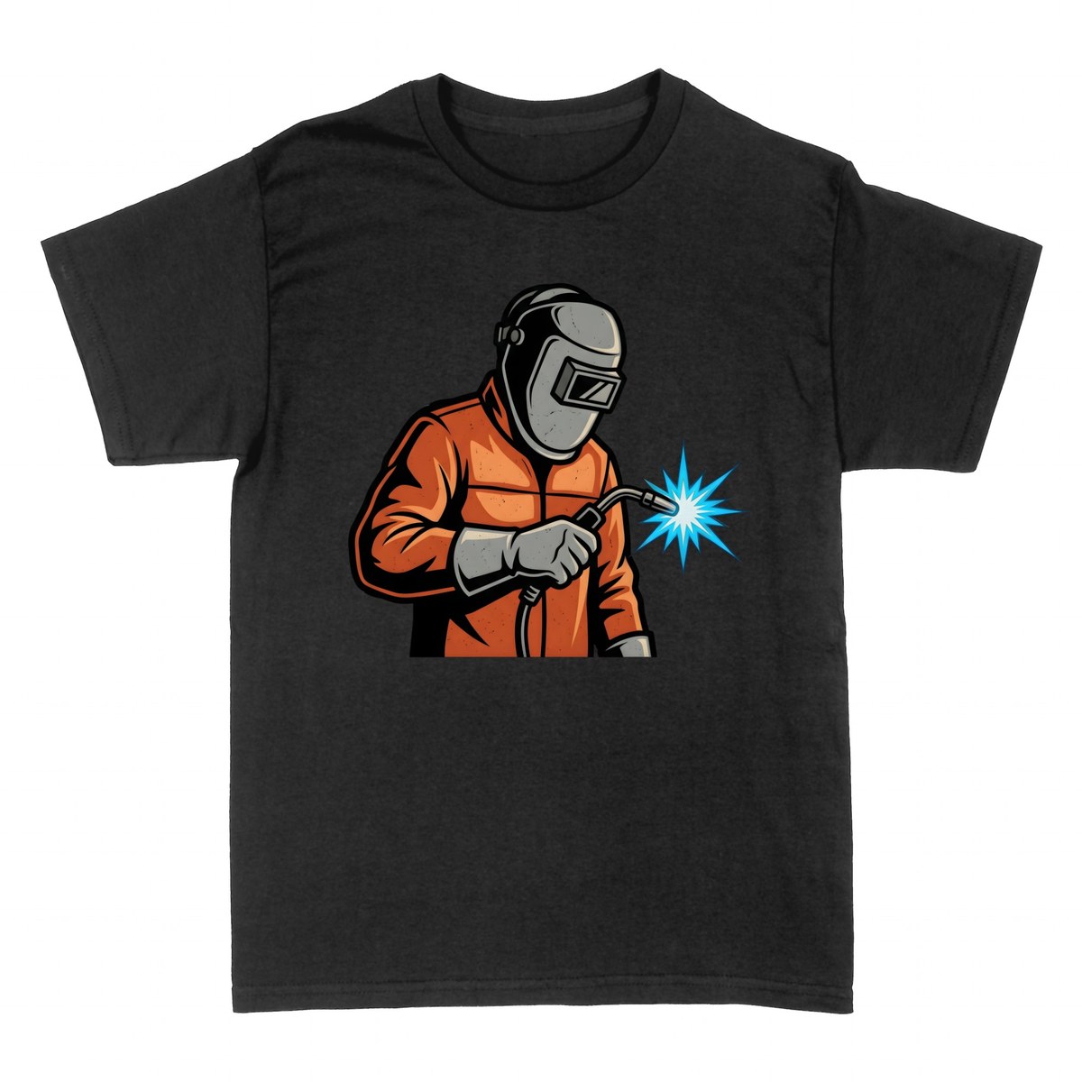 T-shirts: Soudeur au Masque de Soudure