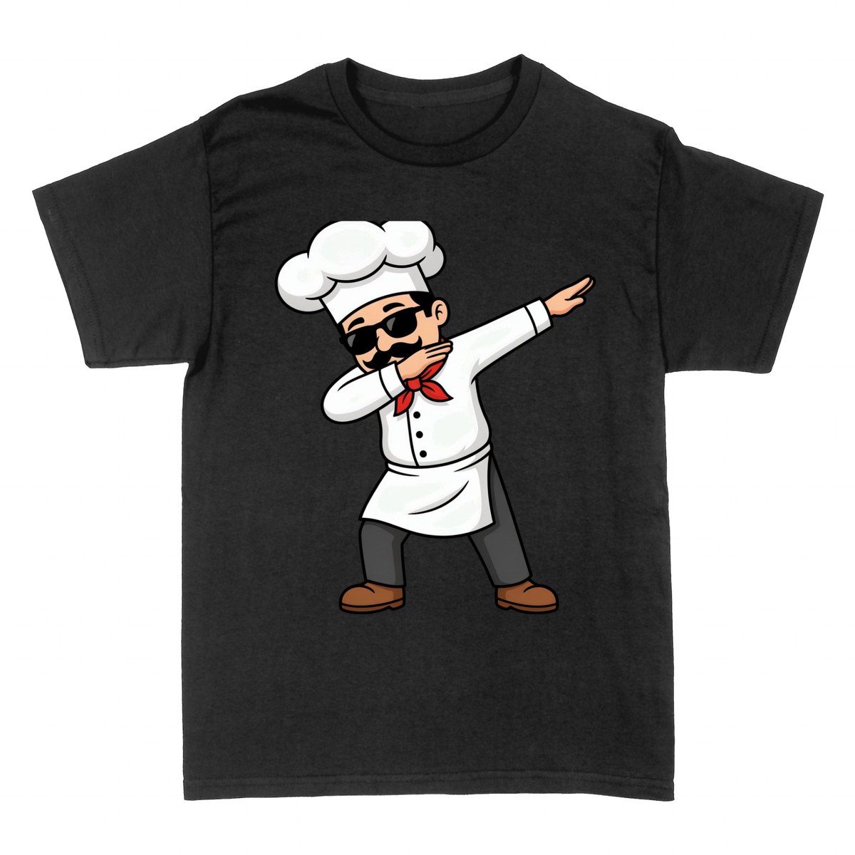 T-shirts: Chef Boulanger qui fait le Dab