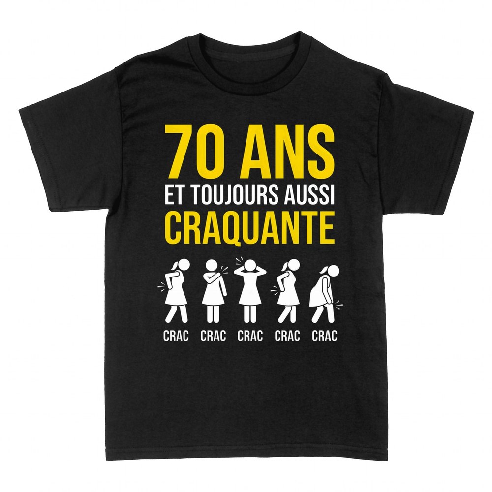 T-shirts: 70 Ans et Toujours Aussi Craquante