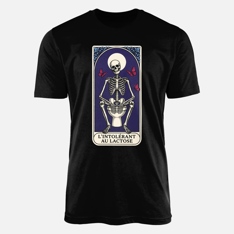 T-shirts: L'intol&eacute;rant au lactose
