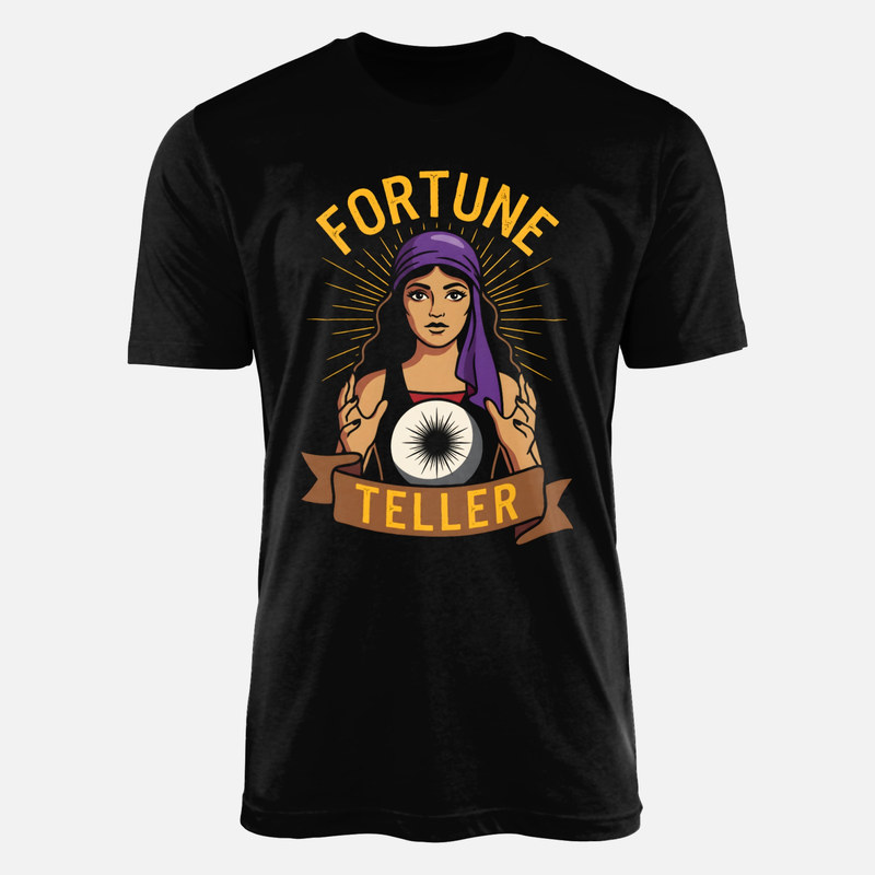 T-shirts: Diseuse de bonne aventure et boule de cristal