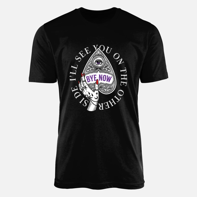 T-shirts: Goutte de ouija et main mystique