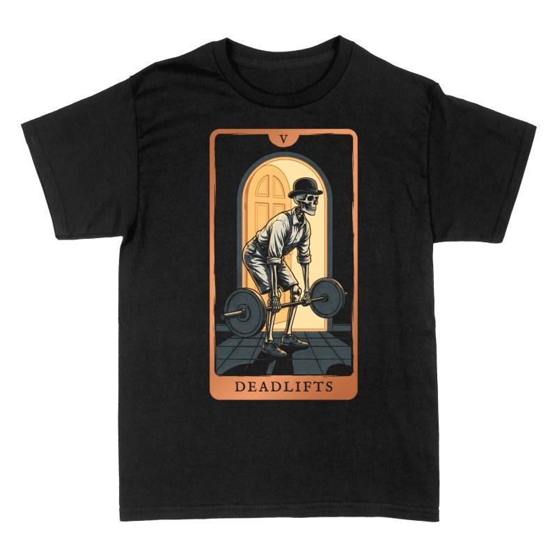 T-shirts: Carte de tarot du soulev&eacute; de terre