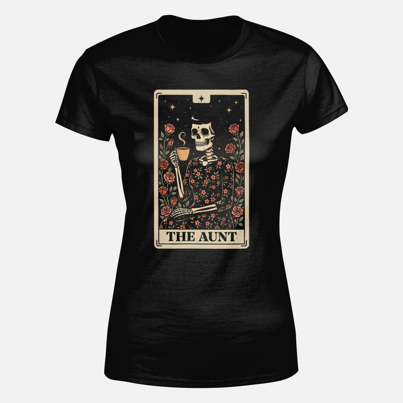 T-shirts: Carte de tarot de la tante