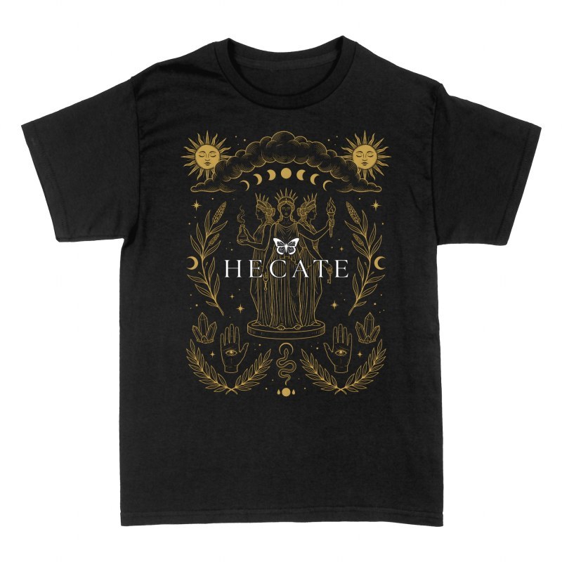 T-shirts: D&eacute;esse H&eacute;cate et phases de lune &eacute;sot&eacute;riques