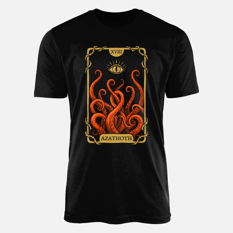 T-shirts: Carte de tarot Azathoth