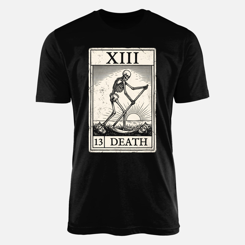T-shirts: Carte de tarot XIII La Mort