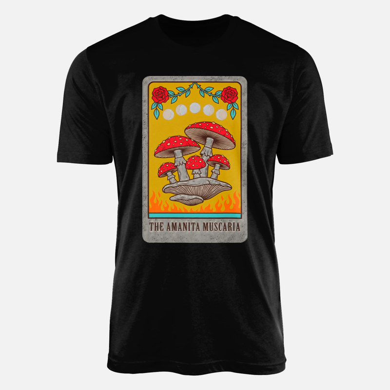 T-shirts: Carte de tarot amanite tue-mouches