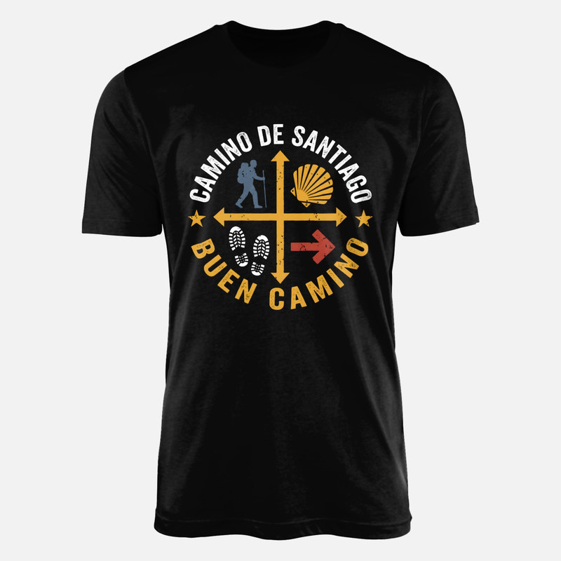 T-shirts: Symboles du chemin de Compostelle