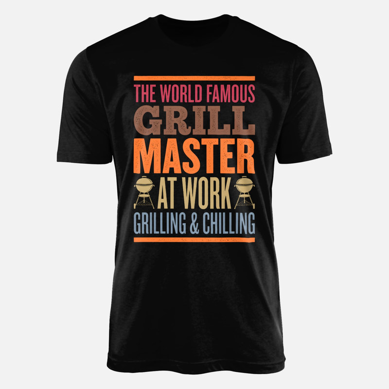 T-shirts: Ma&icirc;tre du barbecue au travail