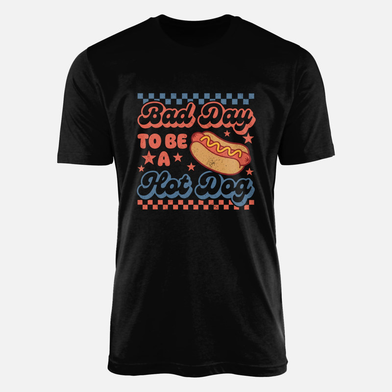 T-shirts: Mauvais jour pour &ecirc;tre un hot-dog
