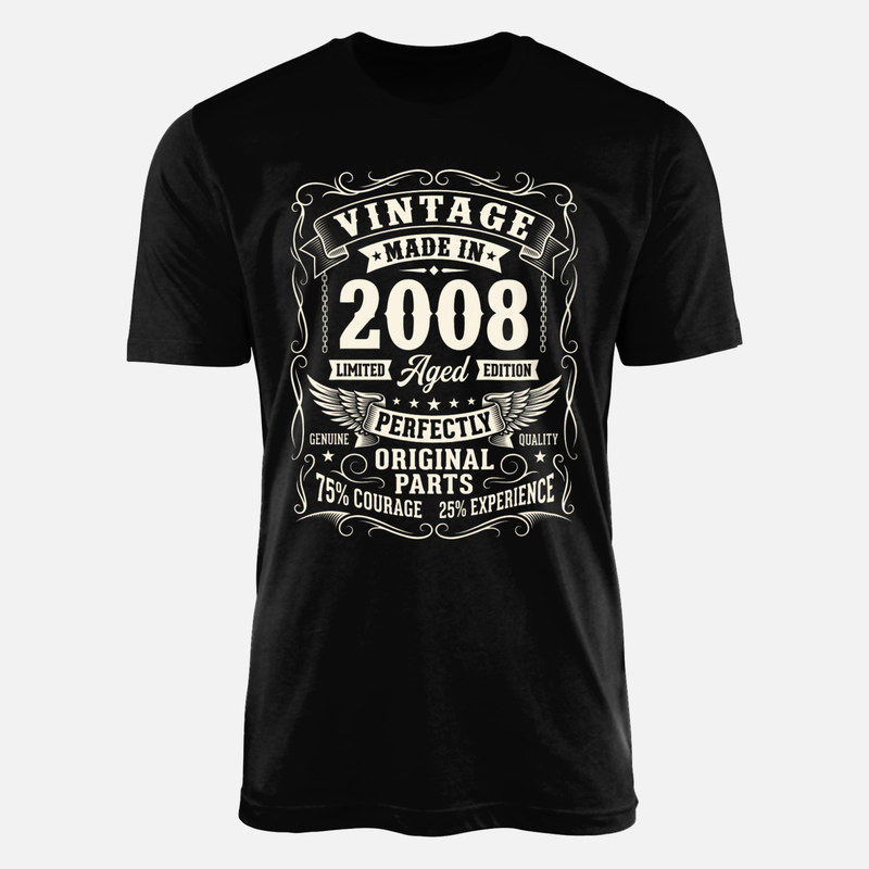 T-shirts: &Eacute;dition vintage fabriqu&eacute;e en 2008