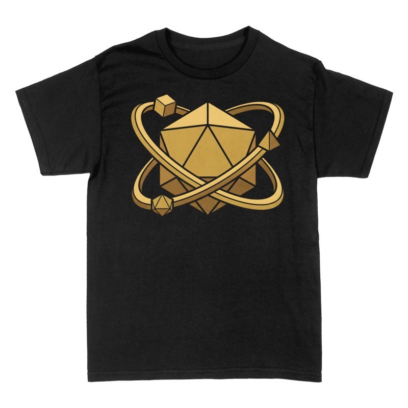 T-shirts: Atome de d&eacute;s de jeu de r&ocirc;le