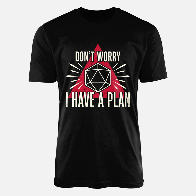 T-shirts: D&eacute; d20 plan de jeu de r&ocirc;le