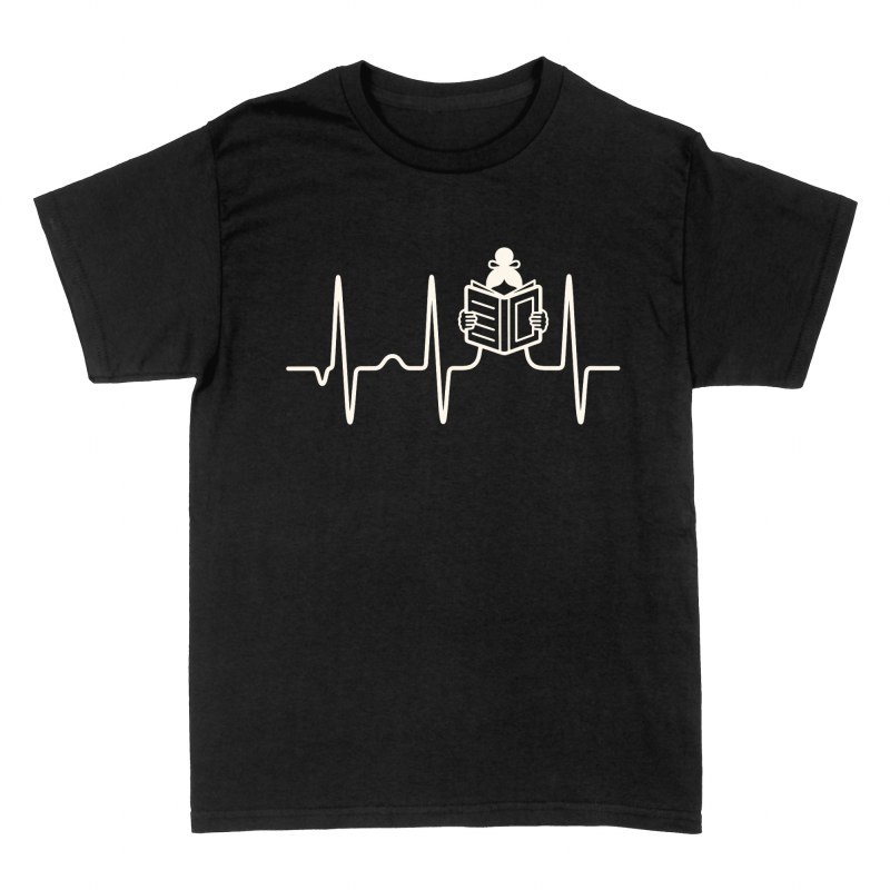 T-shirts: Battement de c&oelig;ur lecture de livre