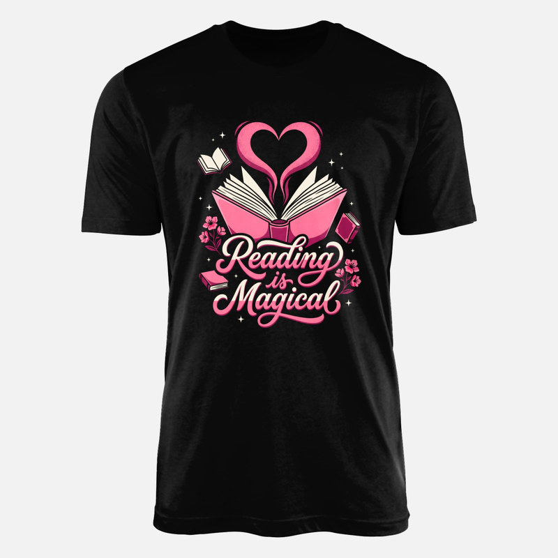 T-shirts: Livre magique avec fum&eacute;e en c&oelig;ur