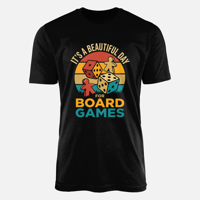 T-shirts: Belle journ&eacute;e jeux de soci&eacute;t&eacute; r&eacute;tro