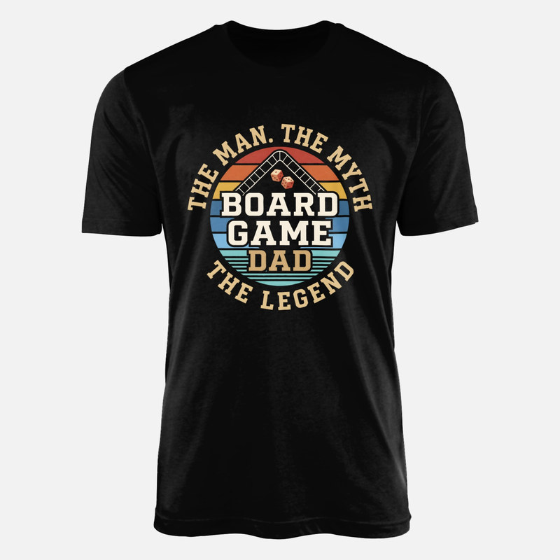 T-shirts: Papa l&eacute;gende des jeux de soci&eacute;t&eacute;