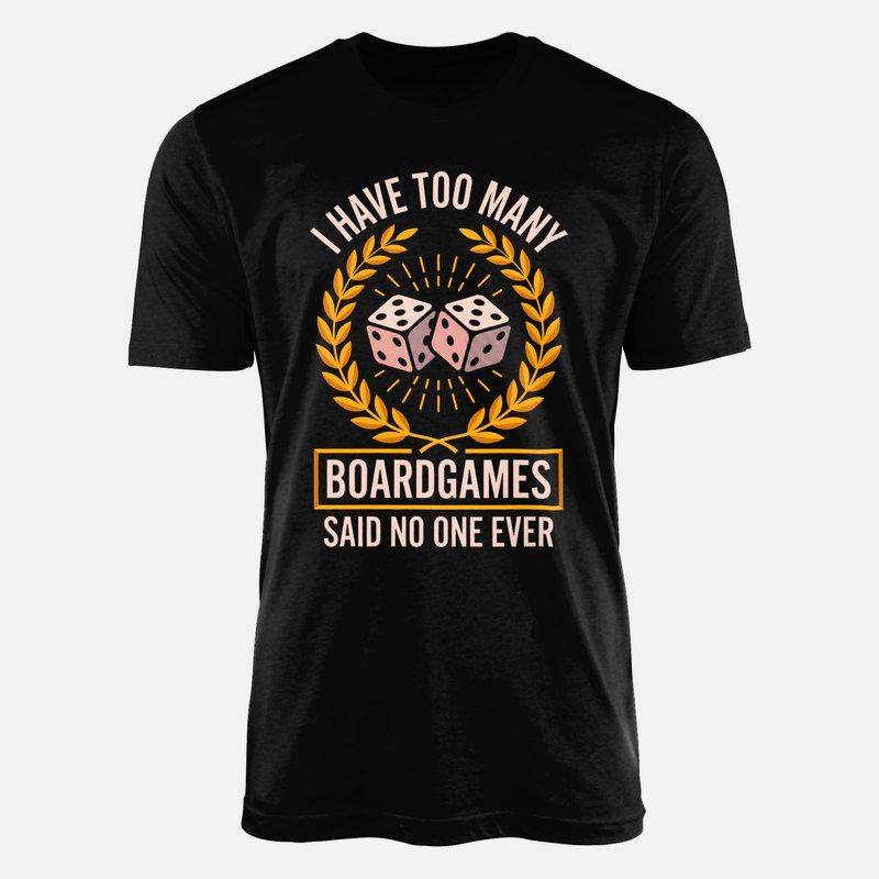 T-shirts: Jamais trop de jeux de soci&eacute;t&eacute;