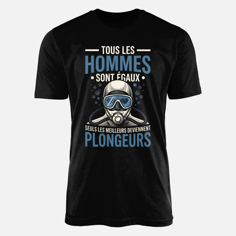 T-shirts: Seuls les meilleurs deviennent plongeurs