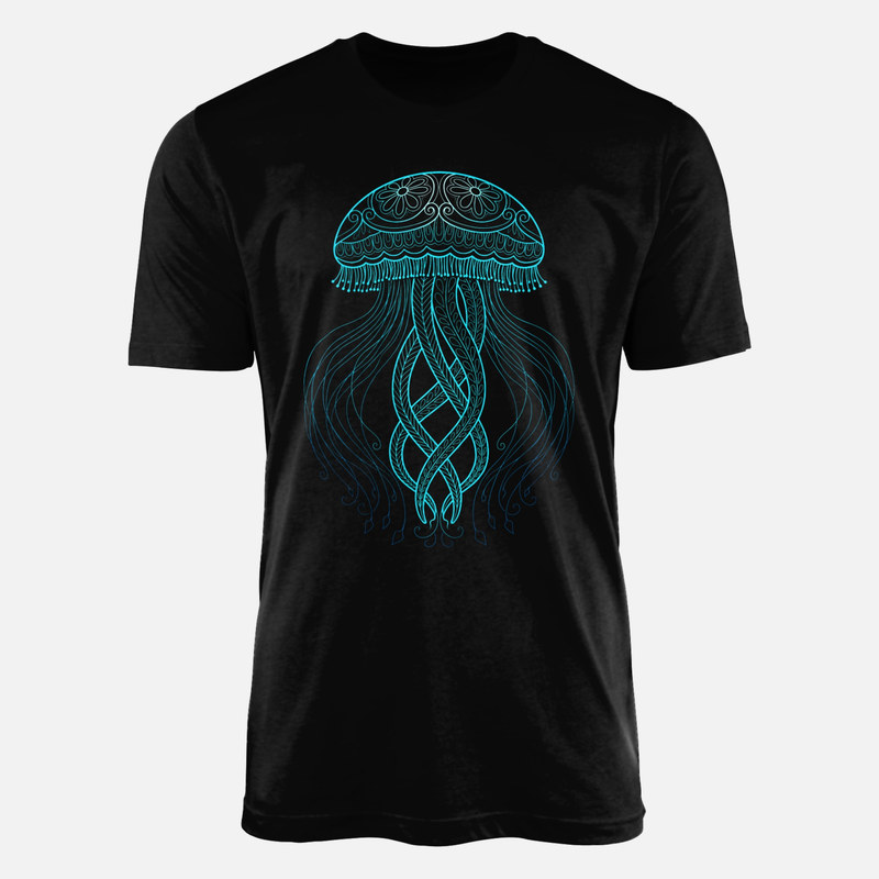 T-shirts: M&eacute;duse mandala zen