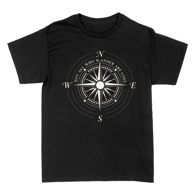 T-shirts: Boussole rose des vents voyage