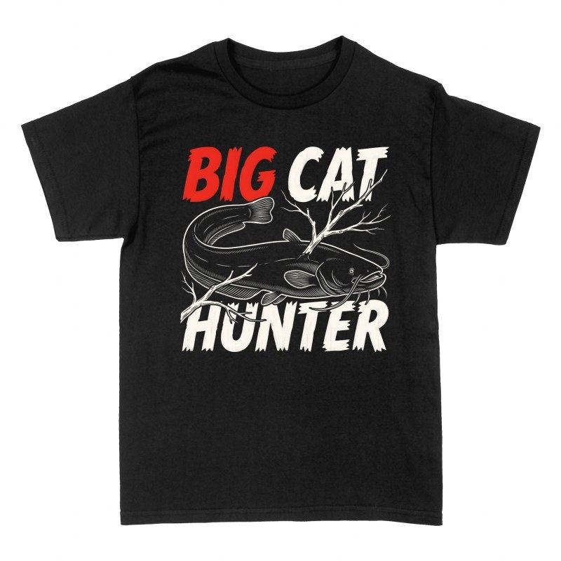 T-shirts: Chasseur de silure g&eacute;ant