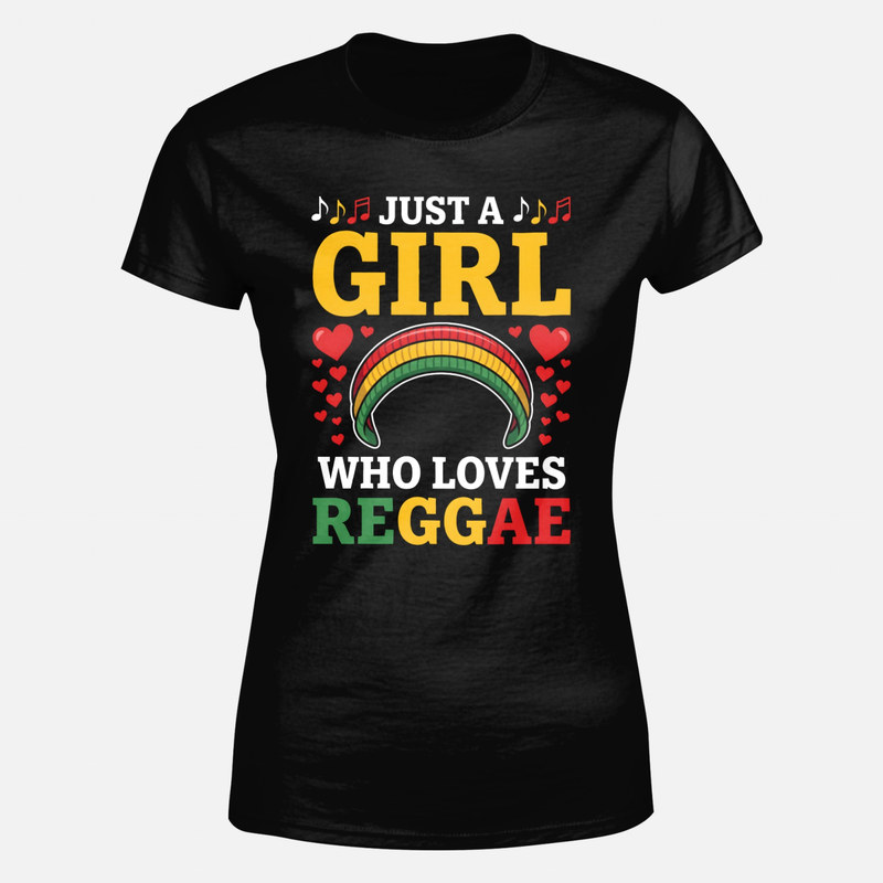 T-shirts: Fille fan de reggae